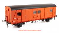 9155 Heljan PMV number ADS4 - BR Gulf Red (even planks)
